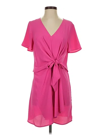Pre-owned Entro Casual Dress In Pink