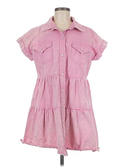 Pre-owned Entro Casual Dress In Pink