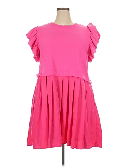 Pre-owned Entro Casual Dress In Pink