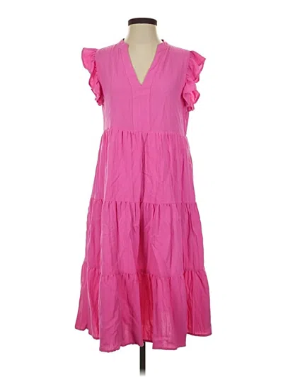 Pre-owned Entro Casual Dress In Pink