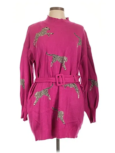 Pre-owned Entro Casual Dress In Pink
