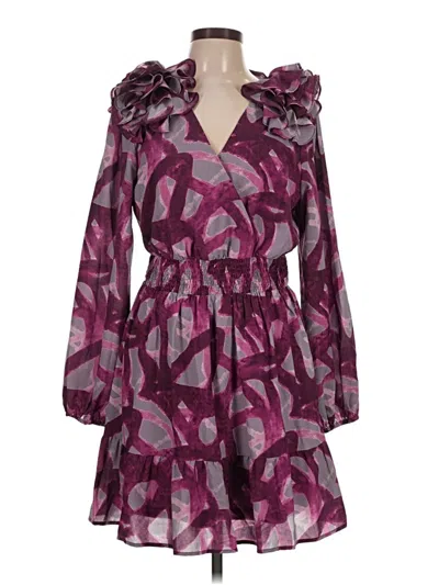 Pre-owned Entro Casual Dress In Purple