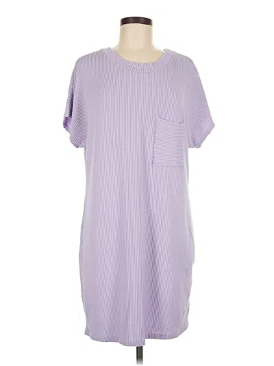 Pre-owned Entro Casual Dress In Purple