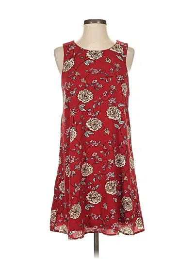 Pre-owned Entro Casual Dress In Red