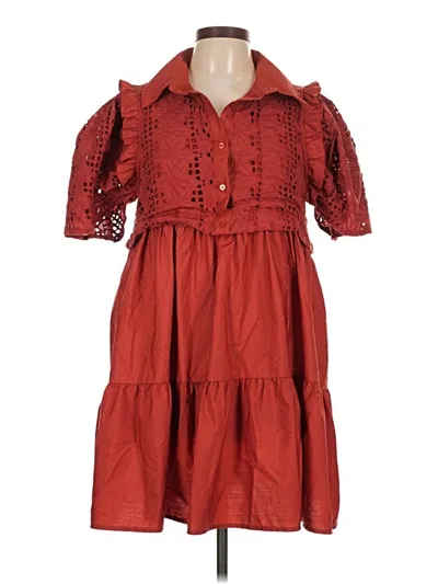 Pre-owned Entro Casual Dress In Red