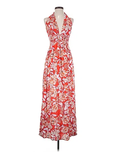 Pre-owned Entro Casual Dress In Red