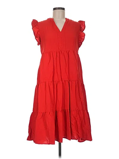 Pre-owned Entro Casual Dress In Red