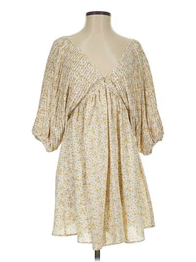 Entro Casual Dress In Tan
