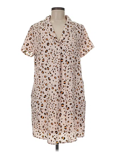 Pre-owned Entro Casual Dress In Tan