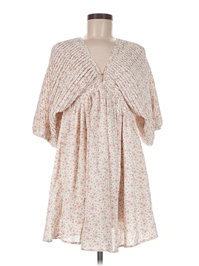 Pre-owned Entro Casual Dress In Tan
