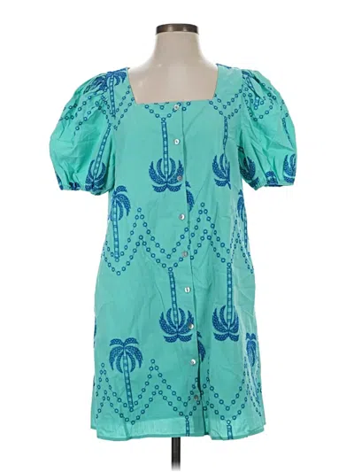 Entro Casual Dress In Green