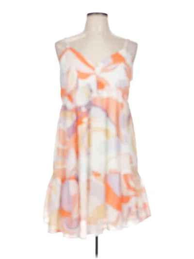 Pre-owned Entro Casual Dress In White