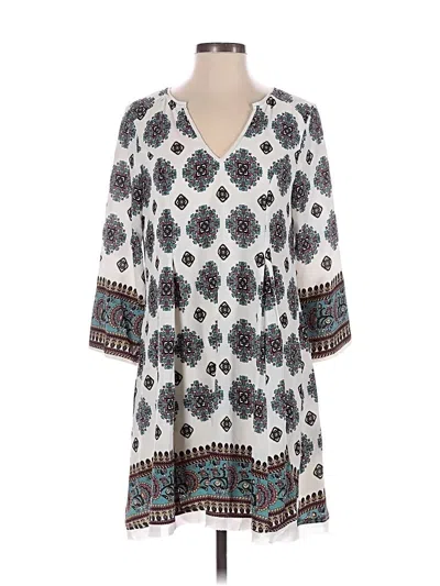 Pre-owned Entro Casual Dress In White