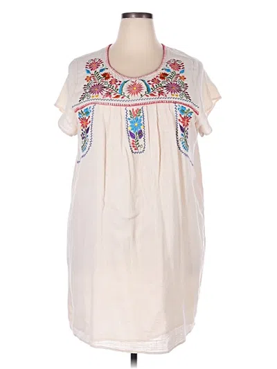 Pre-owned Entro Casual Dress In White