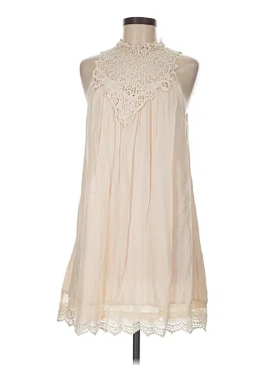 Pre-owned Entro Casual Dress In White