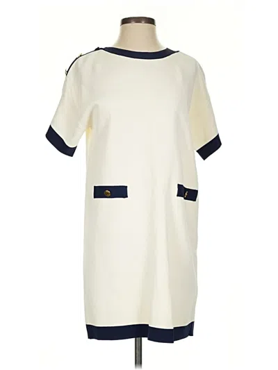 Pre-owned Entro Casual Dress In White
