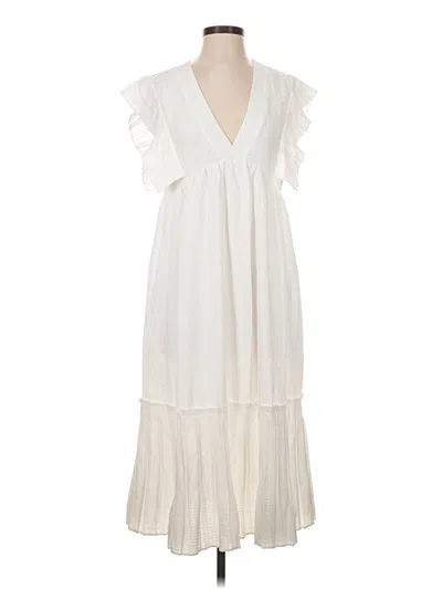 Pre-owned Entro Casual Dress In White