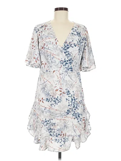 Pre-owned Entro Casual Dress In White
