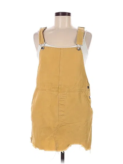 Pre-owned Entro Casual Dress In Yellow