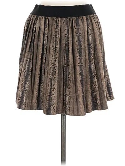 Pre-owned Entro Casual Skirt In Brown