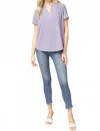 Entro Classic & Chic Top In Lavender In Purple