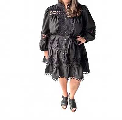 Entro Classy Girl Dress -plus In Black