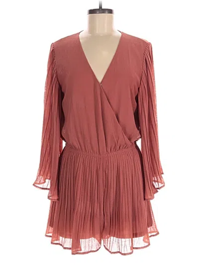 Pre-owned Entro Cocktail Dress In Burgundy