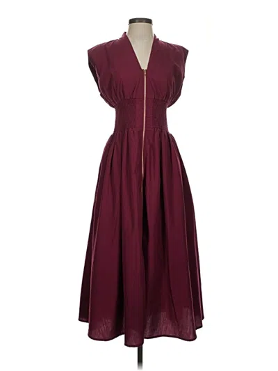 Pre-owned Entro Cocktail Dress In Burgundy