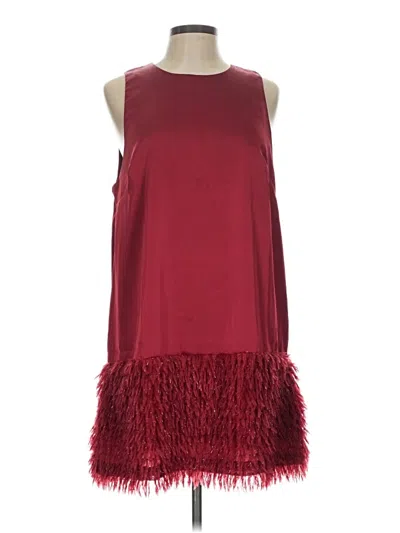 Pre-owned Entro Cocktail Dress In Burgundy
