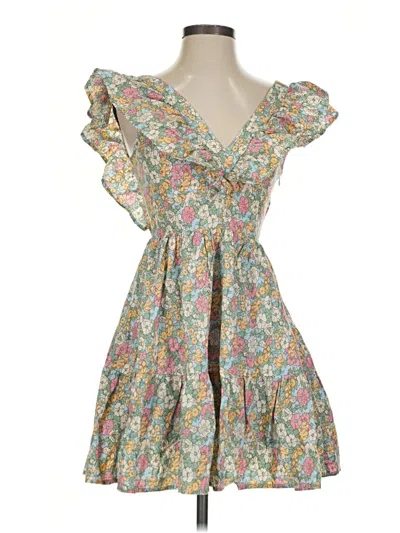Pre-owned Entro Cocktail Dress In Green