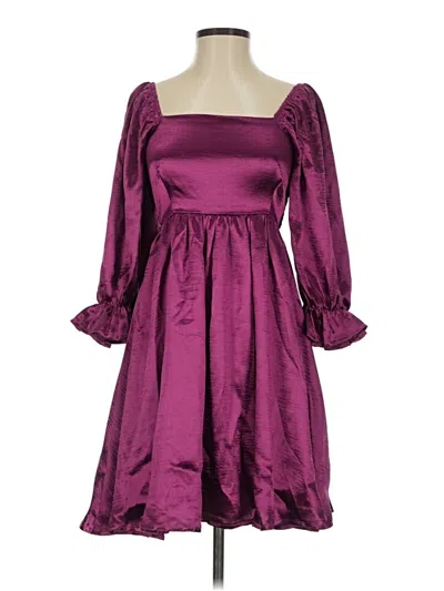 Pre-owned Entro Cocktail Dress In Purple