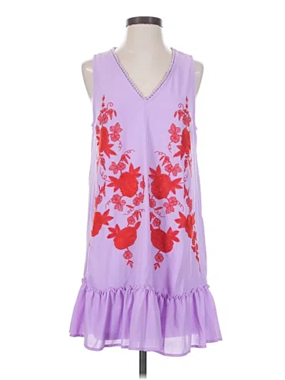 Pre-owned Entro Cocktail Dress In Purple