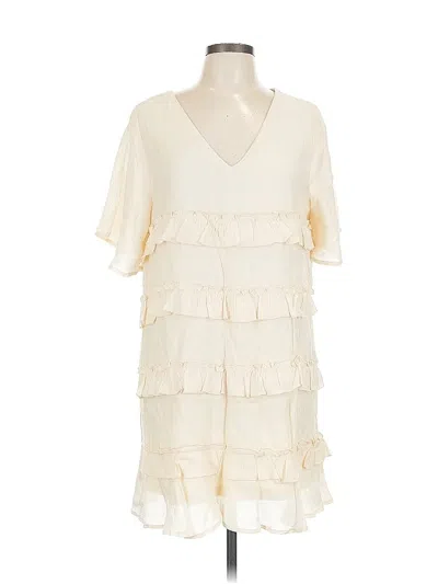 Pre-owned Entro Cocktail Dress In White