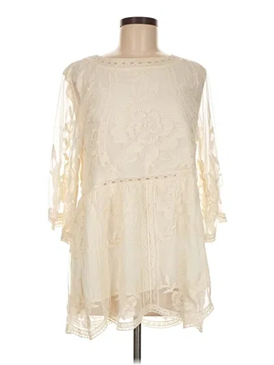 Pre-owned Entro Cocktail Dress In White