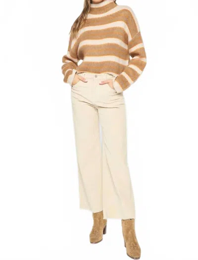 Entro Corduroy Pants In Cream In Neutral