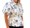 Entro Daily Daze Short Sleeve Top In Multi In Multi