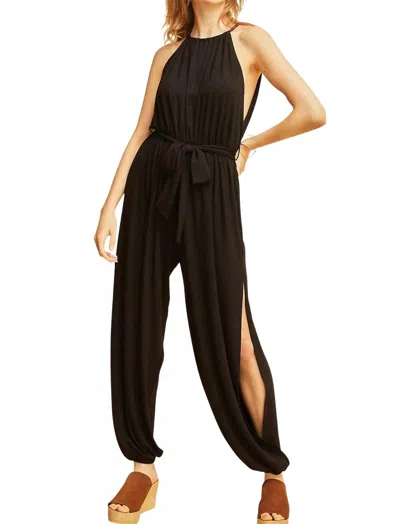 Entro Day To Night Jumpsuit In Black