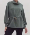 Entro Forest Soft Tunic In Forest Green In Green