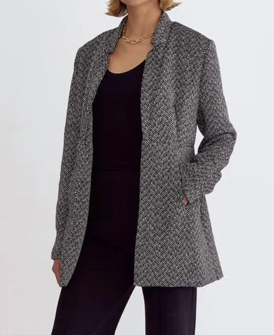 Entro Forever By Your Side Jacket In Black