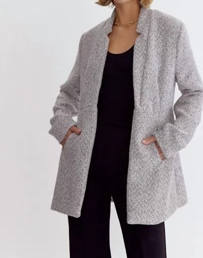 Entro Forever By Your Side Jacket In Heather Grey