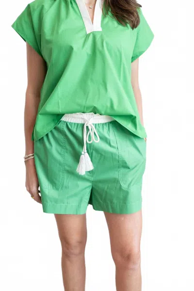Entro Georgina Shorts In Green