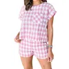 ENTRO GINGHAM SHIRT IN PINK