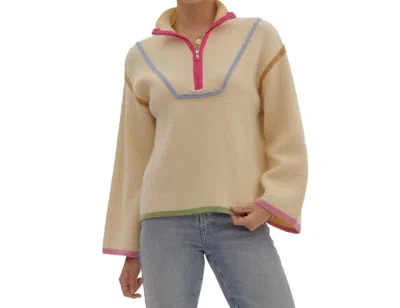 Entro Hailey Sweater In White