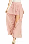 Entro High Waisted Maxi Short In Pink In Pink