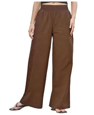 Entro High-waist Pant In Espresso In Brown