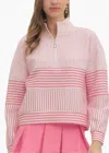 Entro Hudon Pullover Top In Pink In Pink