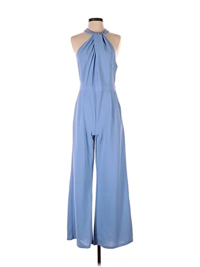 Pre-owned Entro Jumpsuit In Blue