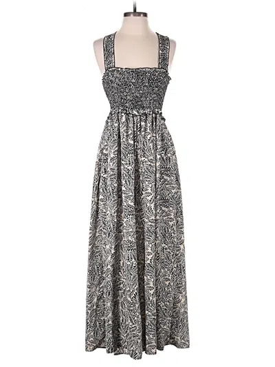 Pre-owned Entro Jumpsuit In Gray