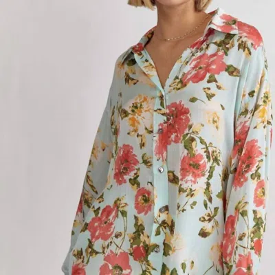 Entro Kennedy Floral Blouse In Multi