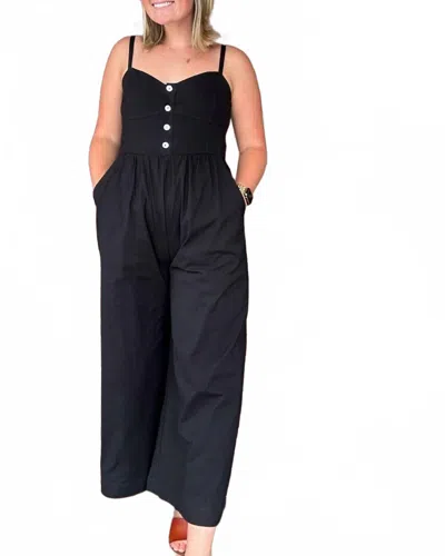 Entro Klara Jumpsuit In Black